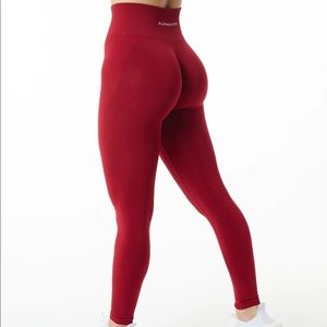 Alphalete Amplify Leggings - Scarlet